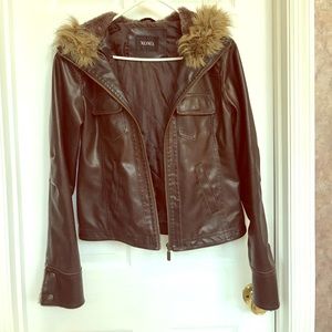 Pleather jacket