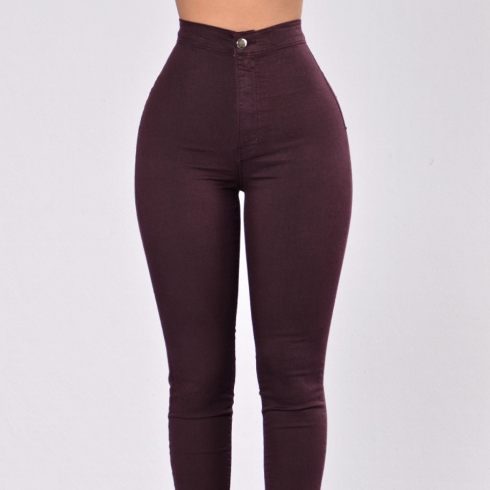 Super High Waist Skinny Jeans