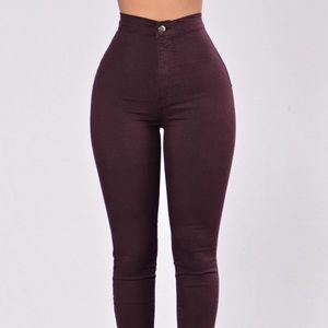 Super High Waist Skinny Jeans