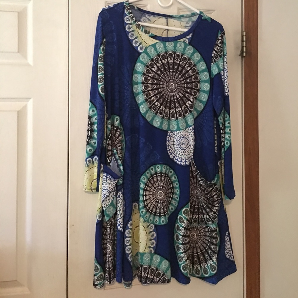 Women's pocket dress/tunic-size X large