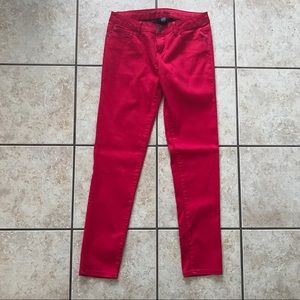 Celebrity Pink Red Skinny Pants/Jeans
