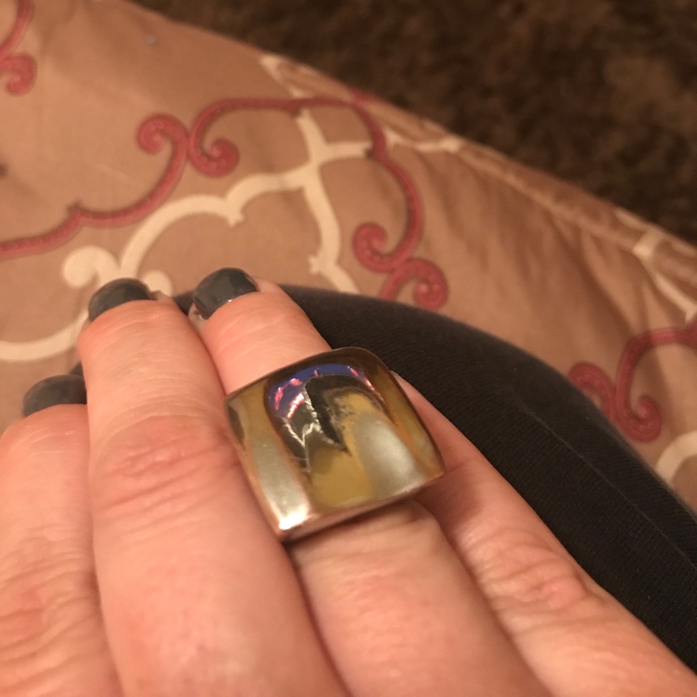 Sterling Silver Fashion Ring Size 8