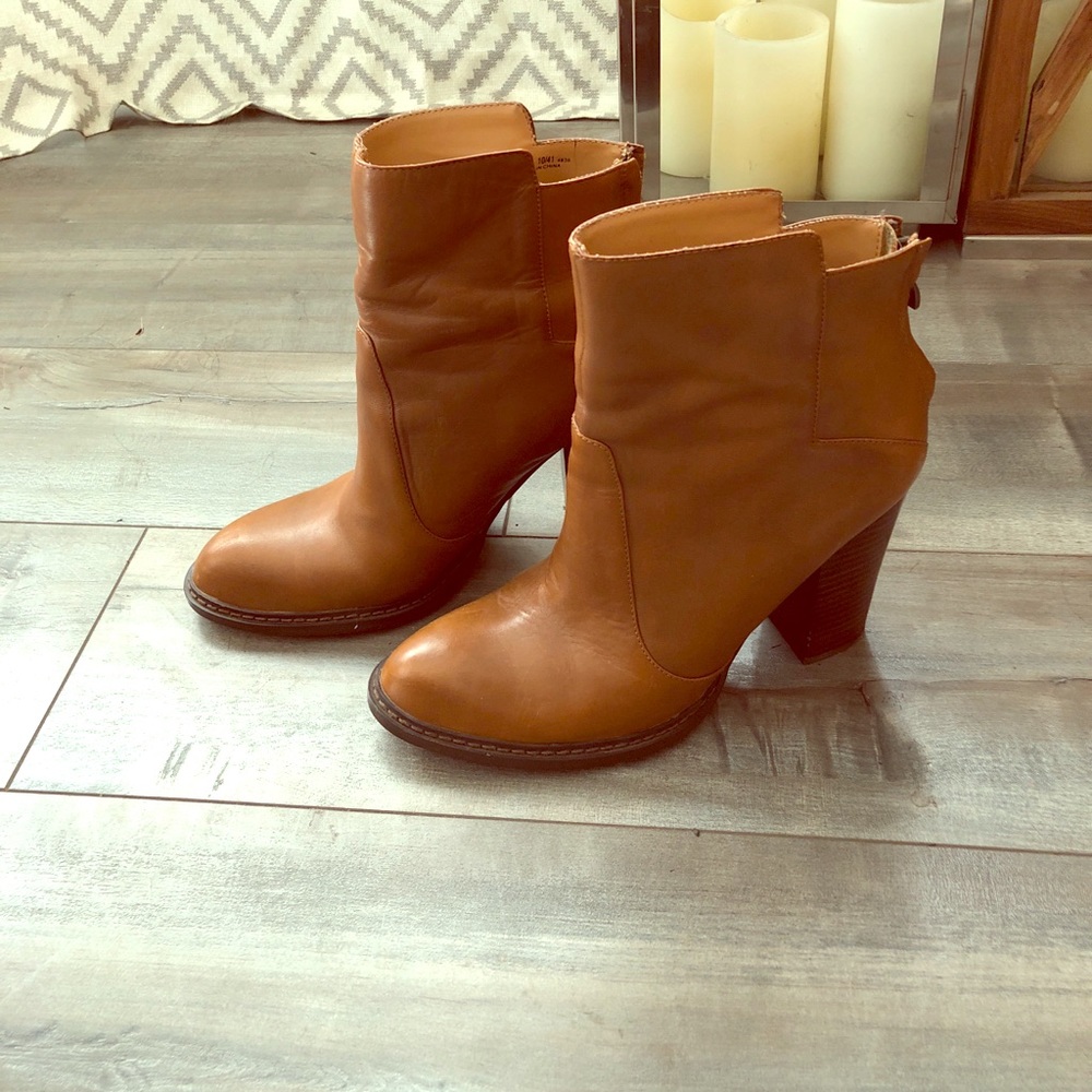 Chinese Laundry Gladly Bootie in brown leather