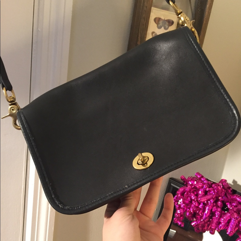 Coach Purse Navy Blue