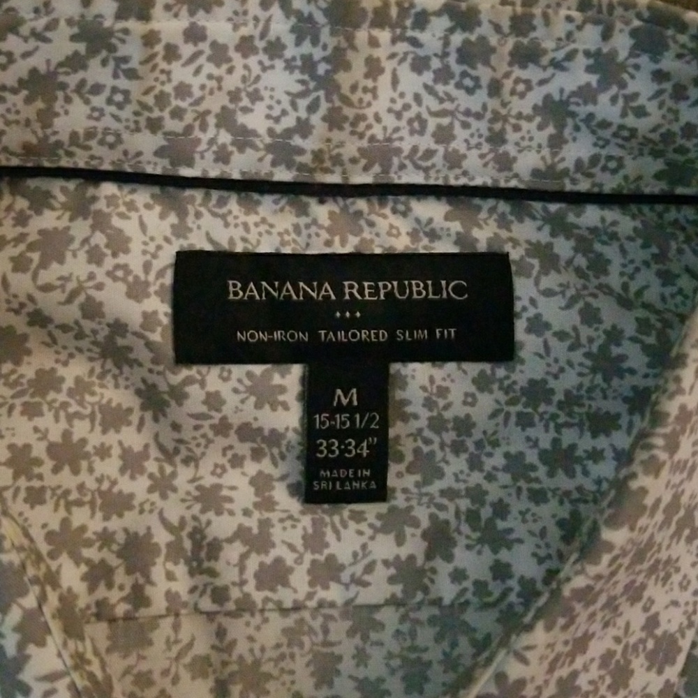 Men's Banana Republic Slim Fit Floral Shirt