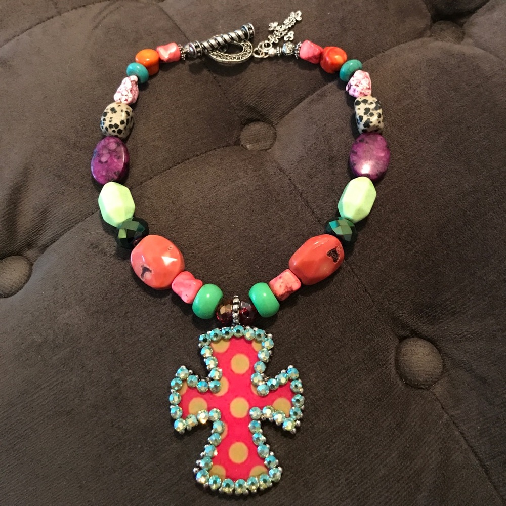 Custom cross Swarovski cross