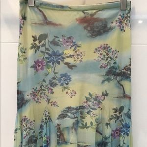 Asymmetrical skirt from Petit Pois.