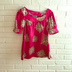 Ann Taylor Pink Top