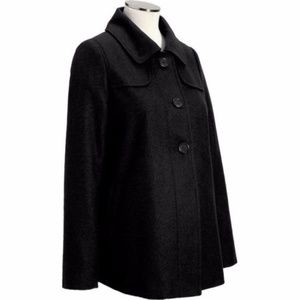 Old Navy Wool Blend Maternity Swing Coat