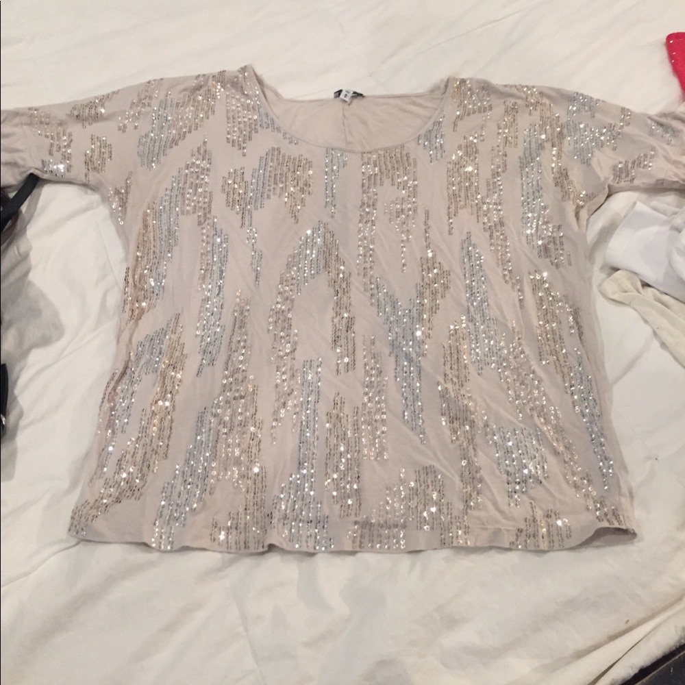 Sequin top