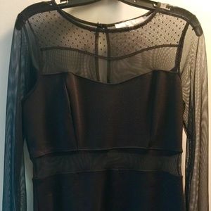 GUESS Sexy black semi-sheer top