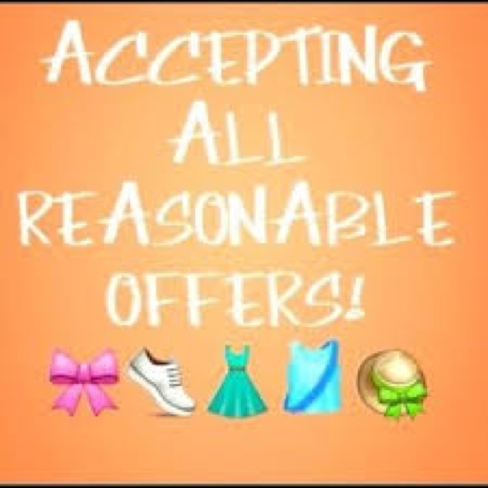 Accepting reasonable offers!