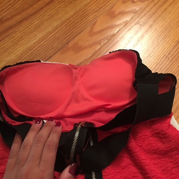 Colorblock Strapless dress - Picture 7 of 7