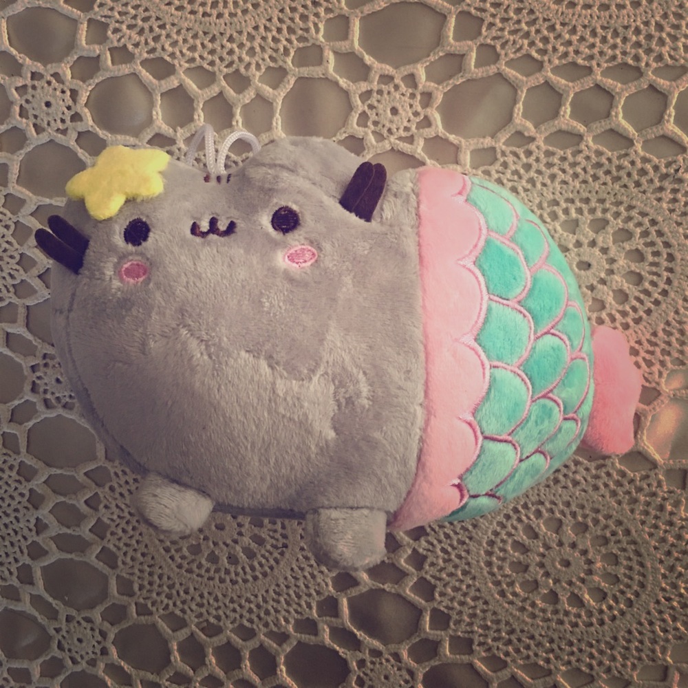 Gund pusheen mermaid plush