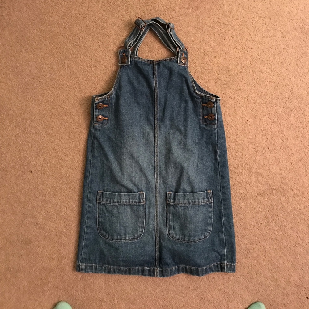 Oshgosh girls denim overall-dress