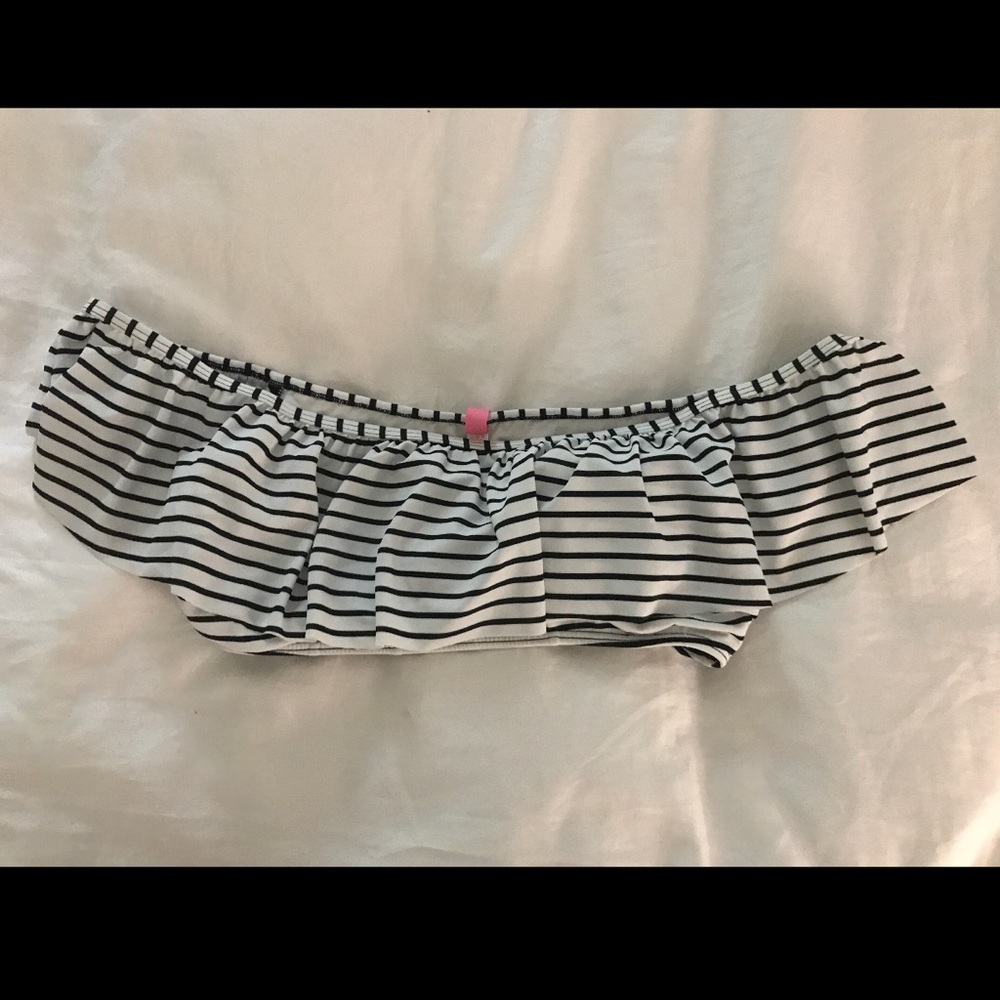 Victoria secret bikini flounce off shoulder top