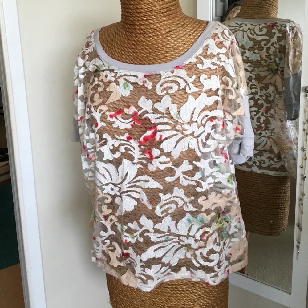 Sheer Lace Top