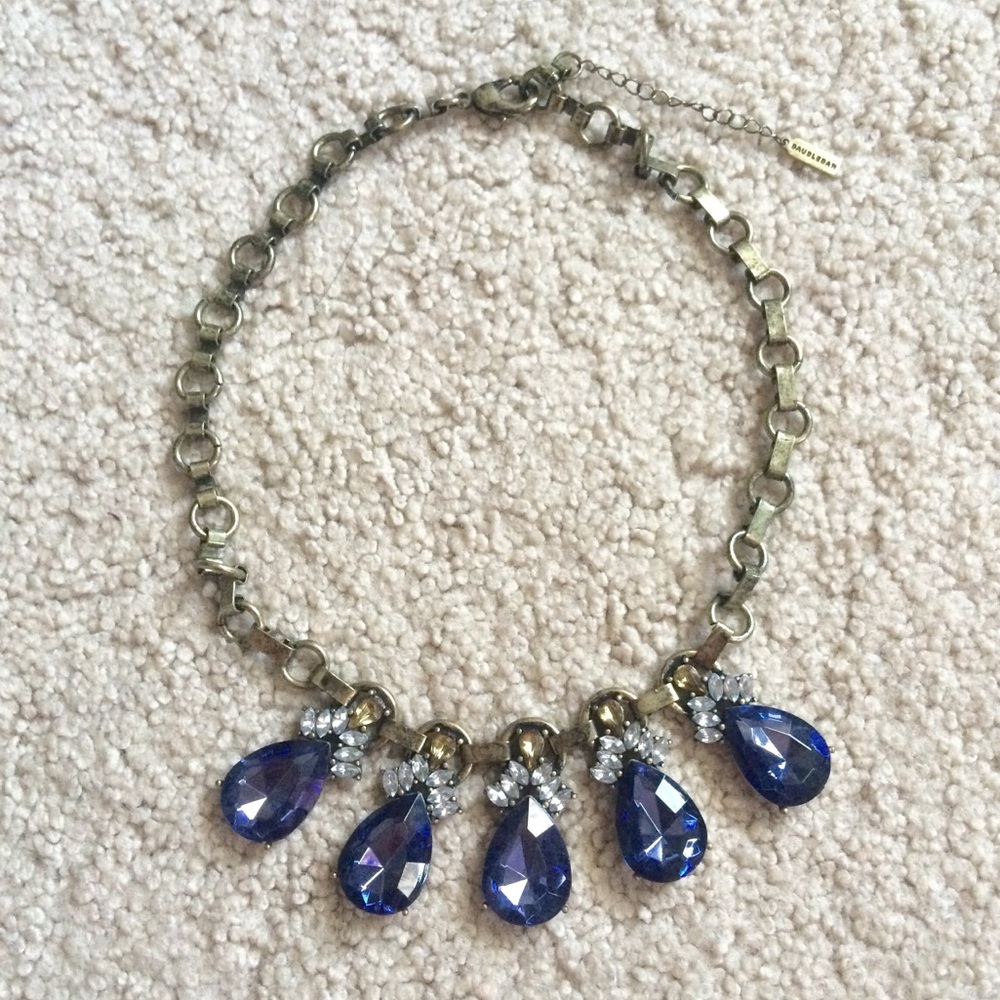 NEW Baublebar Gold Statement Necklace