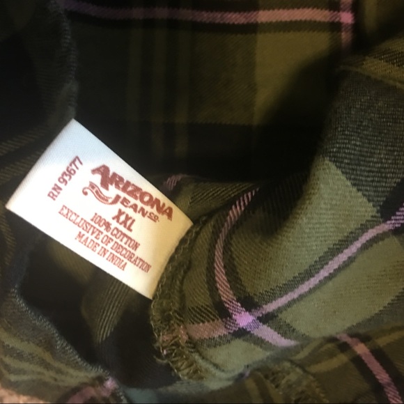 Arizona Sequin Plaid Button Up Shirt - Picture 4 of 6