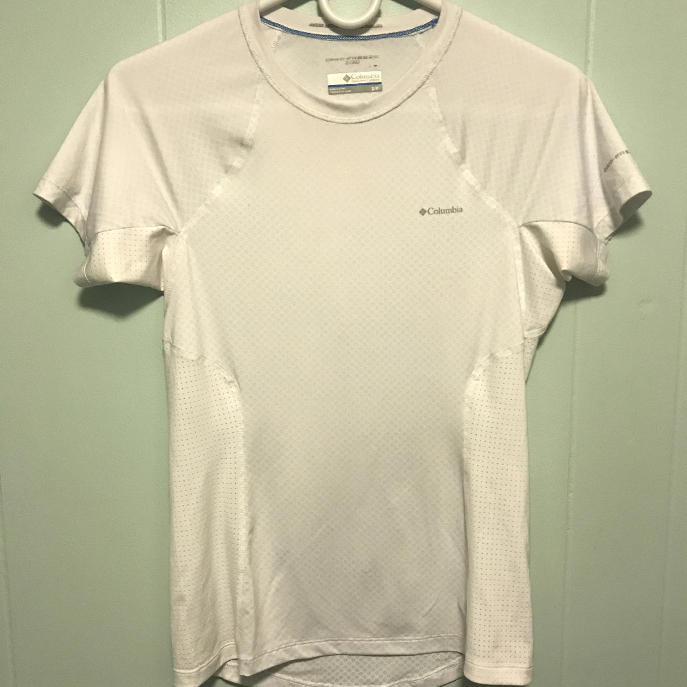 Columbia Omni-Freeze Zero White Short Sleeve