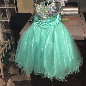 Mint Green Homecoming Dress for sale !!