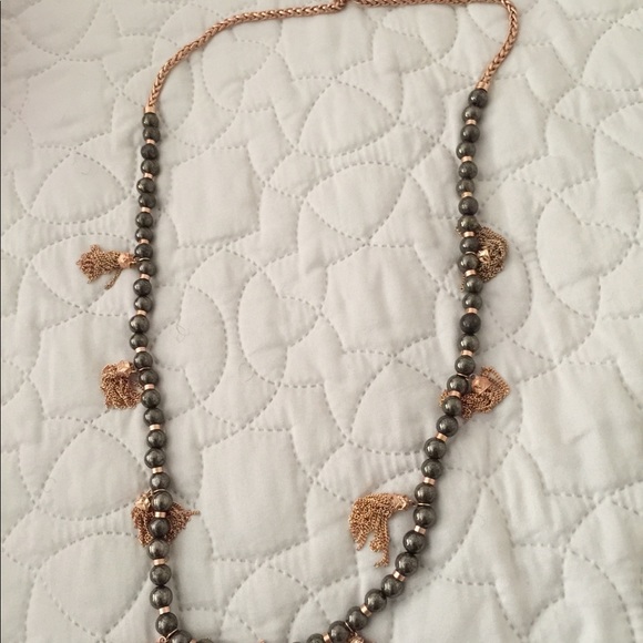 Kendra Scott Vanina Tassel Slider Necklace 32” - Picture 2 of 3