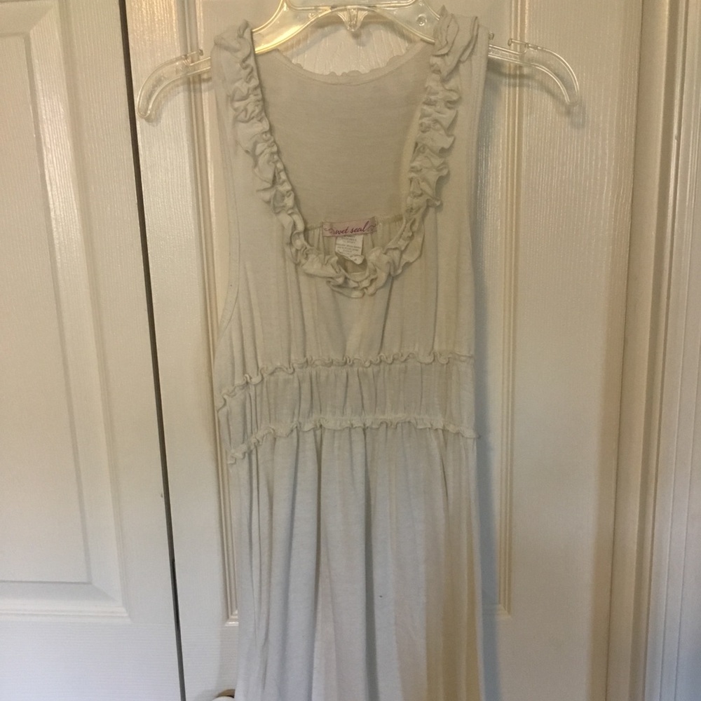 White dress