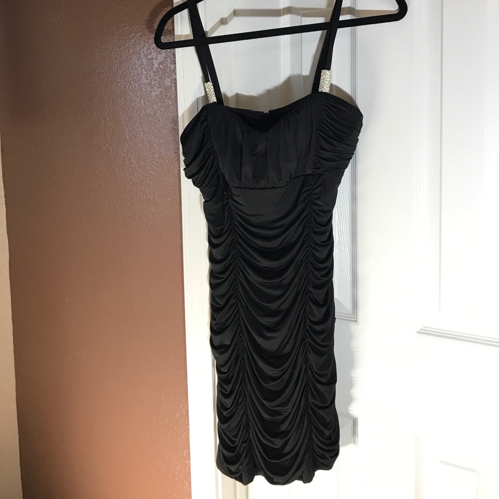 Little black dress.