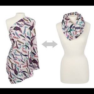 Itzy Ritzy Nursing Happens infinity Scarf