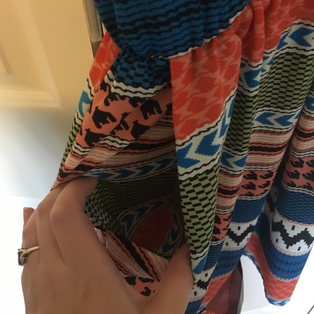 Multicolor pattern dress - Picture 3 of 3