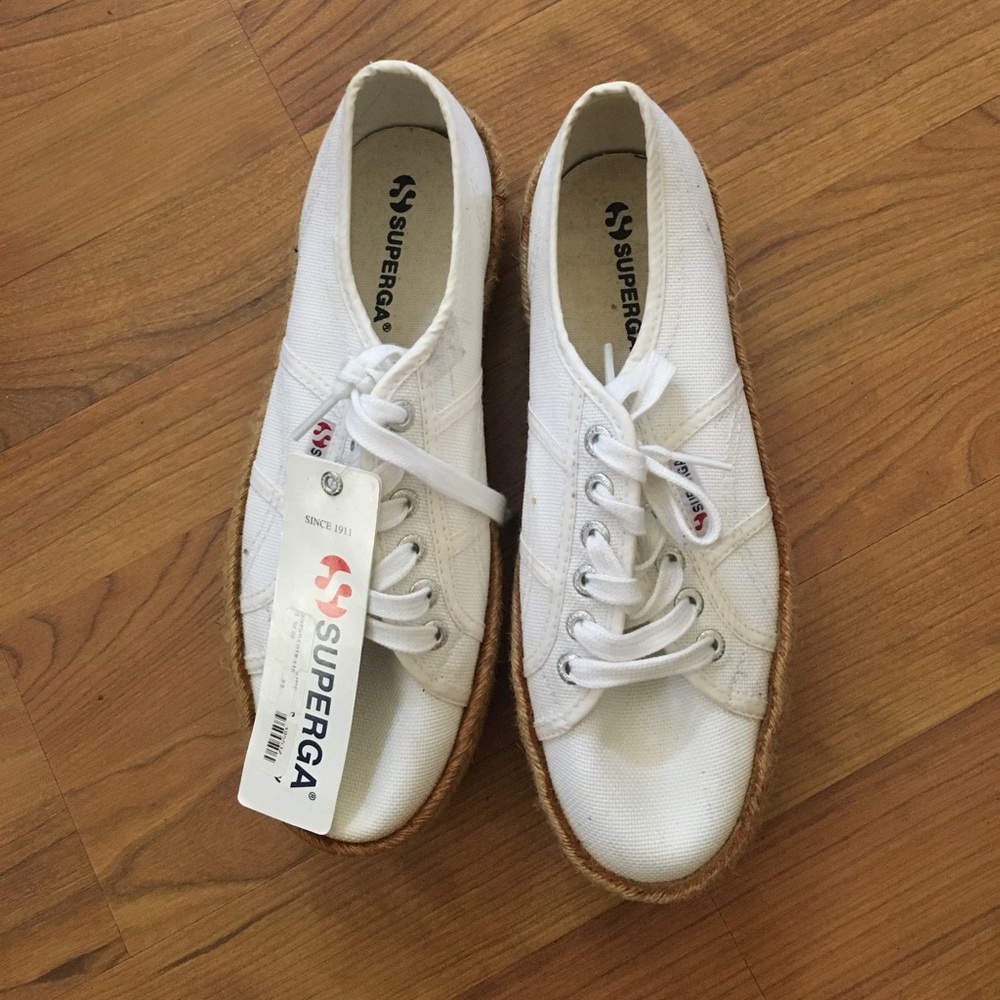 Superga Cotropew flatform sneakers - Picture 2 of 4