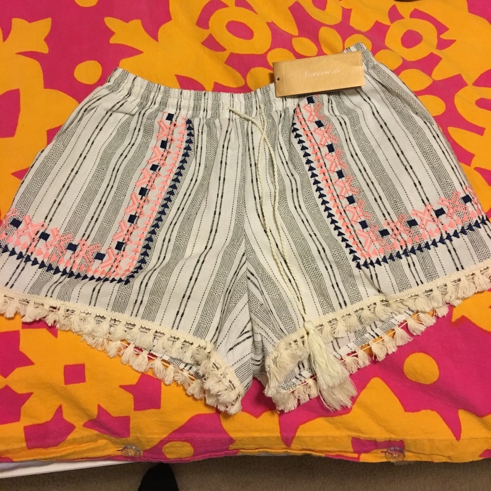Tribal Patterned Shorts