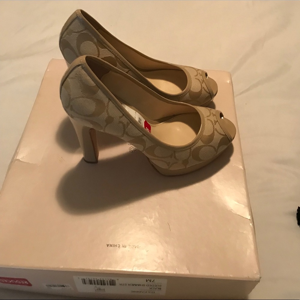 Coach heels