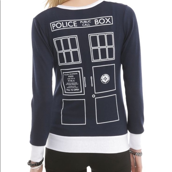 💀SOLD💀♠️Dr. Who Button Up♠️ - Picture 3 of 5