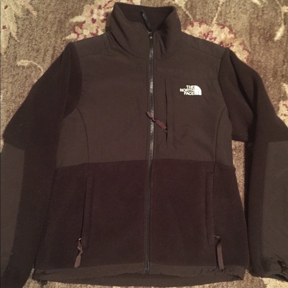 Women's North Face Brown Denali Jacket - small