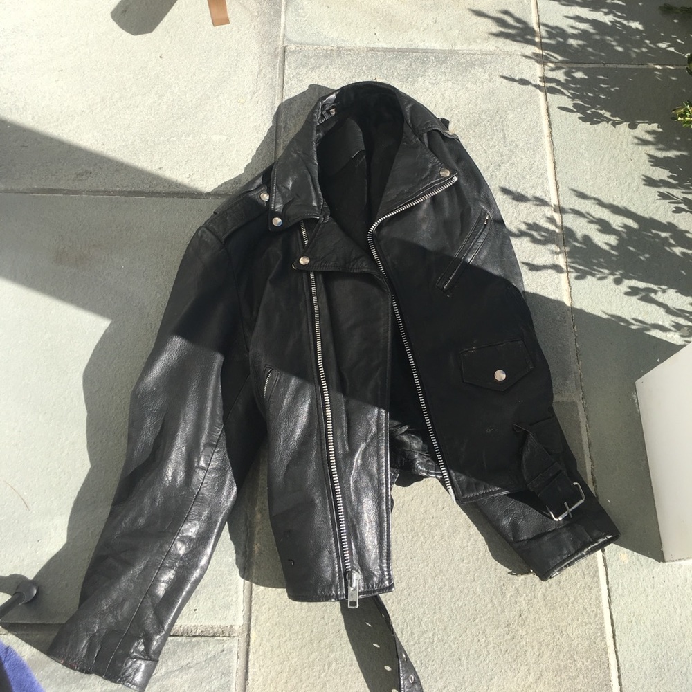 Leather jacket