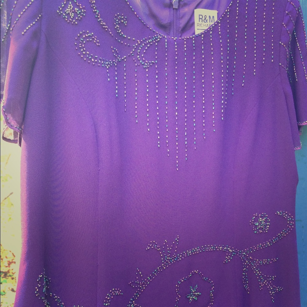 Beautiful beaded dress