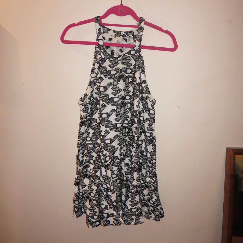 Free People black and white dress