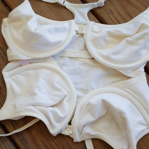 SALE Lot of 2 Cream 34D Victoria's Secret Bras - Picture 6 of 8