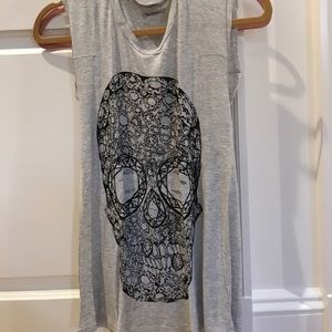 Lauren Moshi Skull Tee