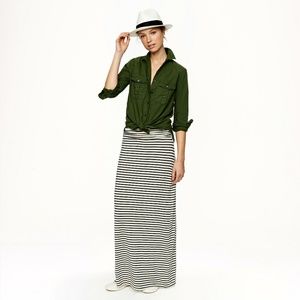 Striped Maxi Skirt