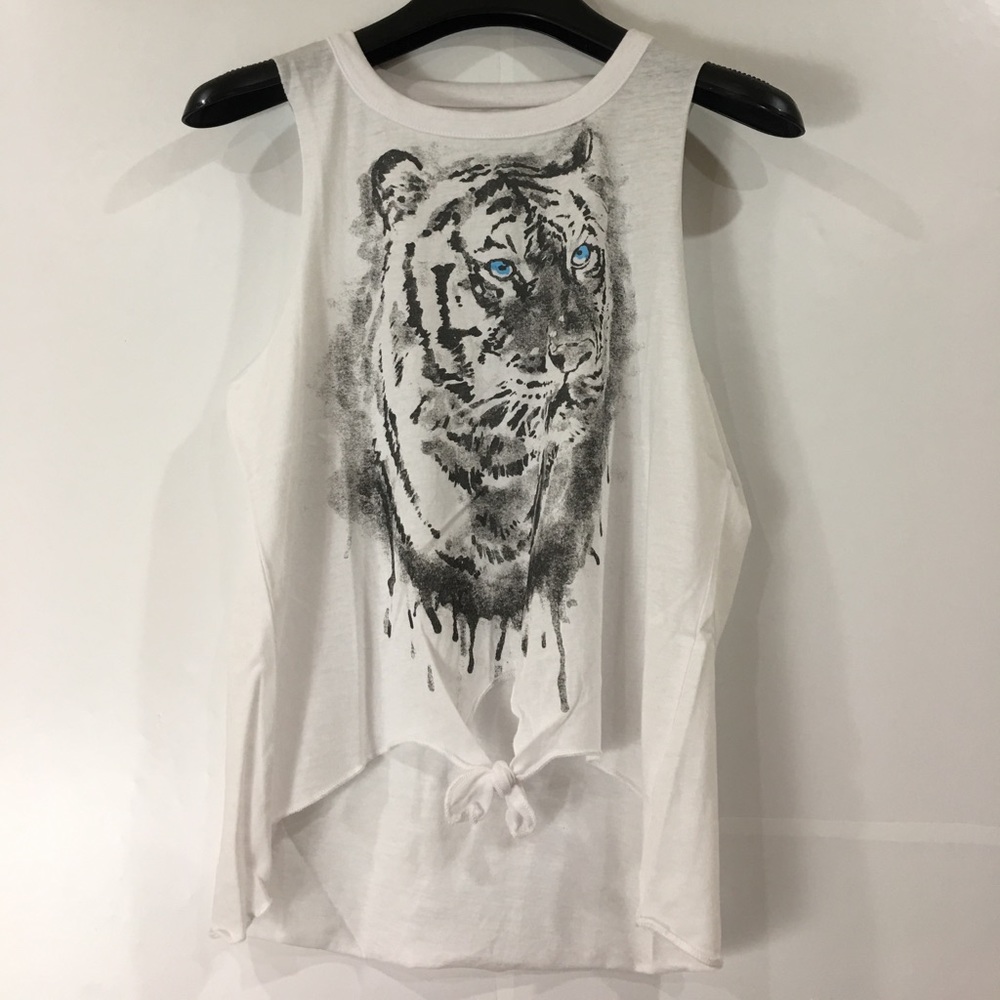  CHASER BLUE EYES CROPPED TANK - Picture 4 of 4