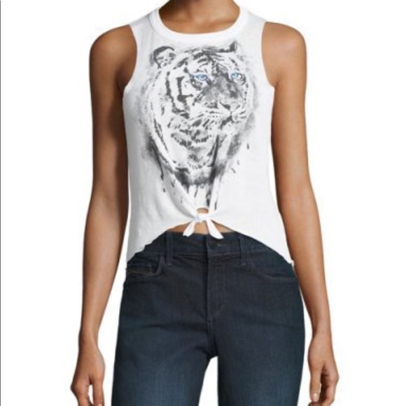  CHASER BLUE EYES CROPPED TANK - Picture 2 of 4