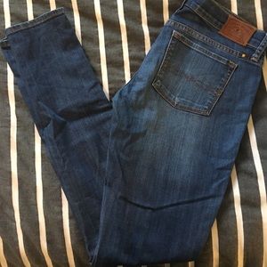 Lucky Brand Zoe skinny low rise jeans