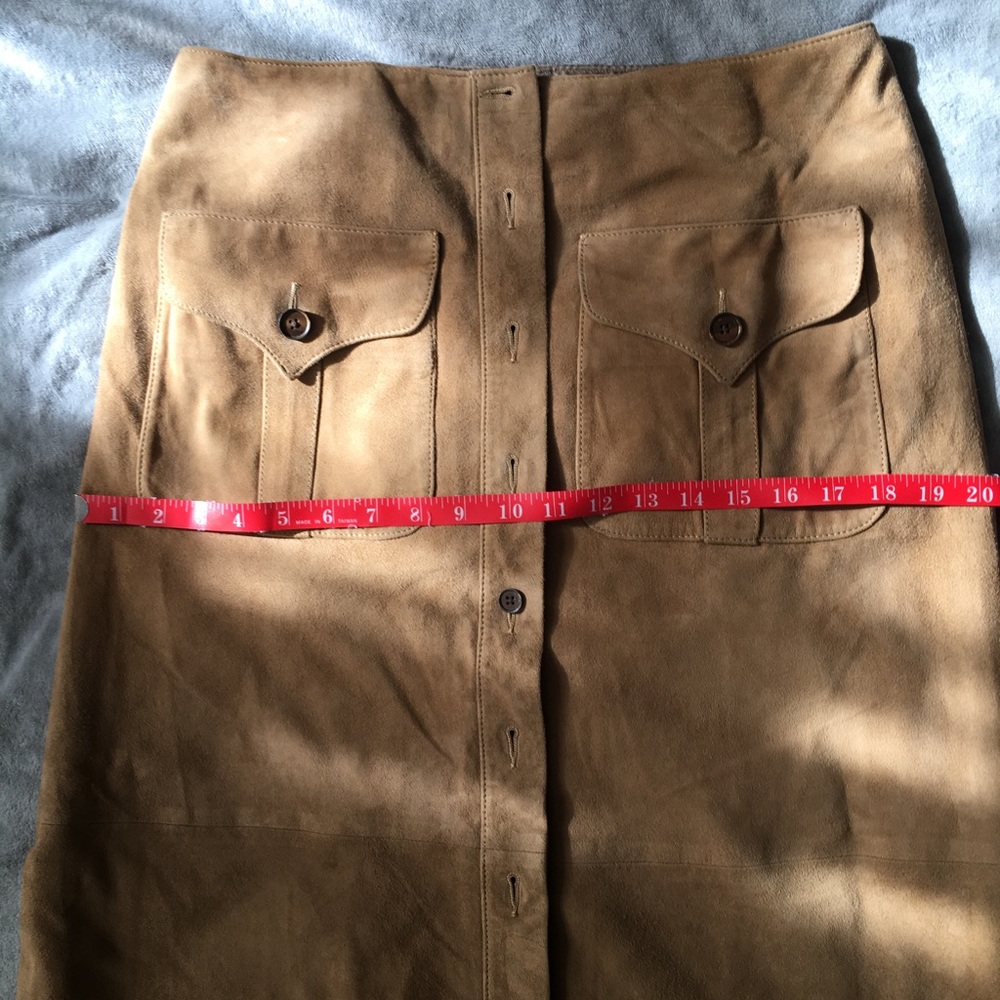 Ralph Lauren Suede Skirt