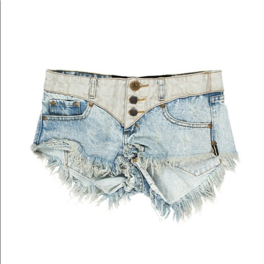 One Teaspoon Shorts 26 Paradise/Stone El Bonito