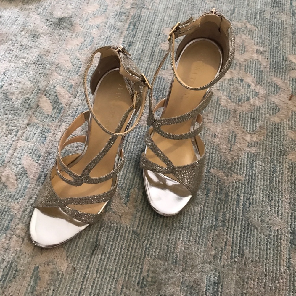 Silver Dressy Heels