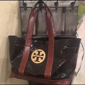 Tory Burch Signature Large Jelly Tote
