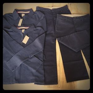 GAP uniform 2 pc bundle PANTS ONLY