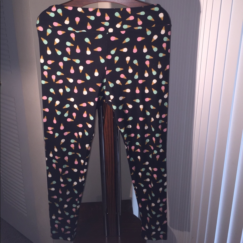 LuLaRoe leggings - ice cream cones